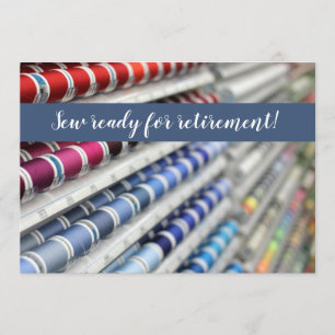 Cosa listo para la invitación del retiro