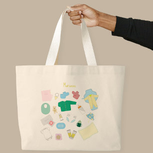 Cosas Bebés Para La Bolsa De Tote De La Bolsa De D