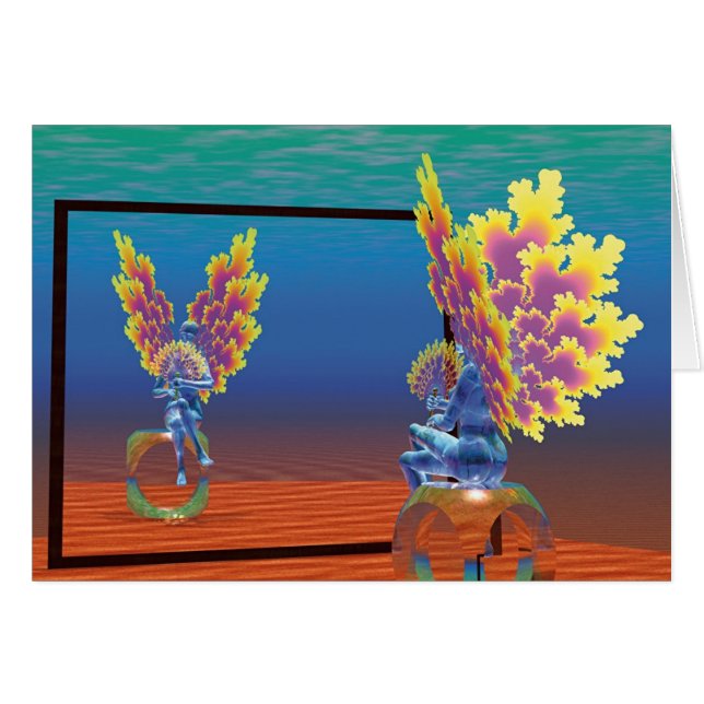 Cosas coas alas - "espejo, espejo… " (Anverso (Horizontal))