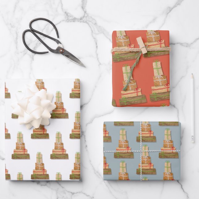 Cosas favoritas Papel pardo Paquetes Navidades (Anverso)