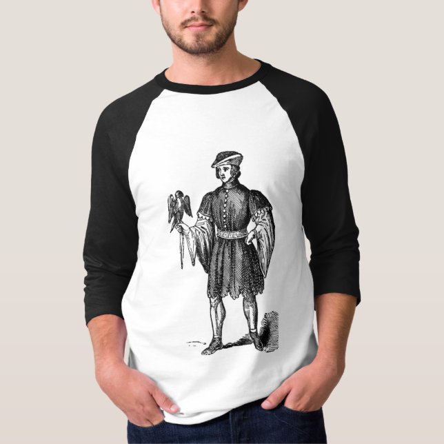 Cosas isabelinas de camiseta masculina (Anverso)