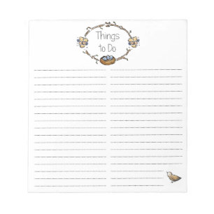 Cosas para hacer la libreta