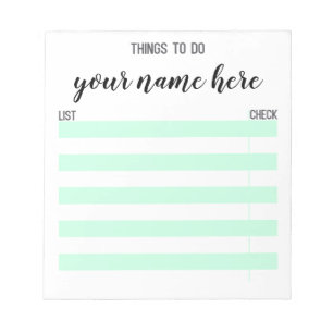 Cosas personalizadas para hacer la libreta