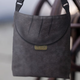 Cosas piratas fáciles, bolsa de crossbody marrón o