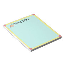 Cosas que hacer... Bloc de notas personalizado
