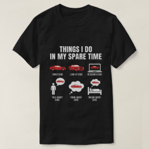 Cosas que hago en mi tiempo libre Camiseta diverti