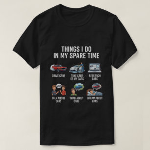 Cosas que hago en mi tiempo libre Camiseta diverti