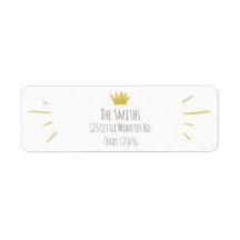 Cosas salvajes Etiqueta de la dirección de devoluc