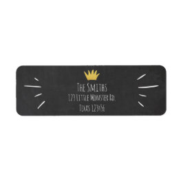 Cosas salvajes Etiqueta de la dirección de devoluc