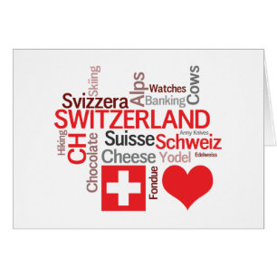 Cosas suizas preferidas - amor Suiza de I