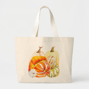 Cosecha de calabaza en una bolsa de tocador (13-VI