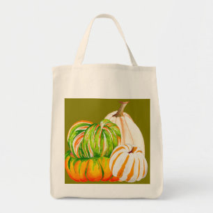 Cosecha de calabaza en una bolsa de tocador (5-III