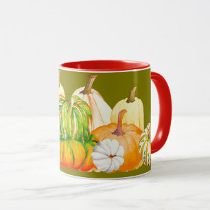 Cosecha de calabaza en una taza de tabaco (2)