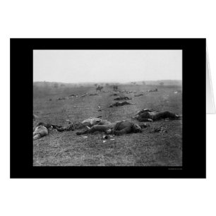 Cosecha de muerte en Gettysburg, PA 1863