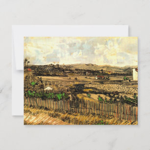 Cosecha en Provenza Montmajour por Vincent van Gog