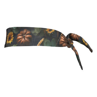 Cosecha oscura de otoño - calabazas, trigo, giraso
