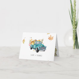 Cosecha Vintage | Agradecimiento para Baby Shower