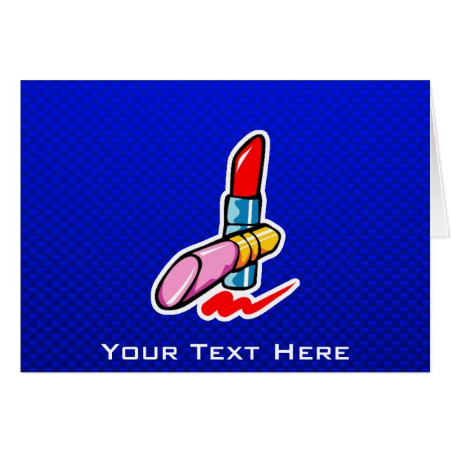 Cosméticos; azul (Anverso (Horizontal))