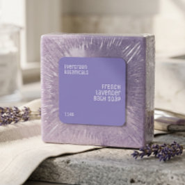 cosméticos minimalistas etiqueta de jabón blanca c