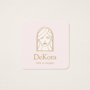 Cosmetólogo Chica de belleza rosada