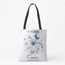 Cosmic Carry • Bolsa de mano de flor de nacimiento
