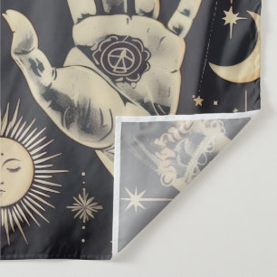🌙 Cosmic Harmony Tapiz de Sol y Luna