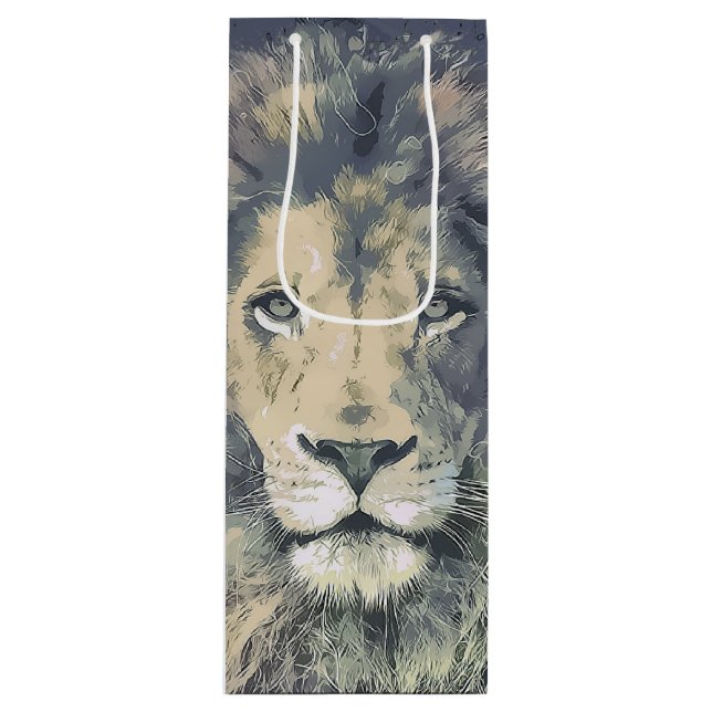 COSMIC LION KING | Bolsa de regalo para Personaliz (Anverso)