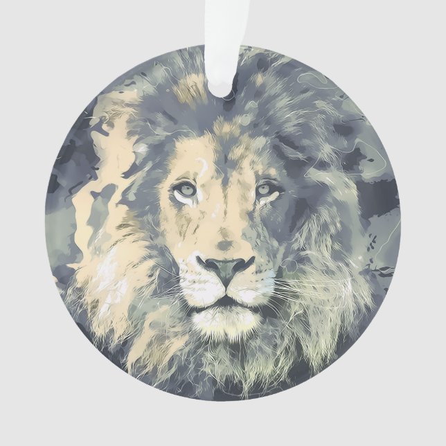 COSMIC LION KING | Ornamento Personalizado (Anverso)