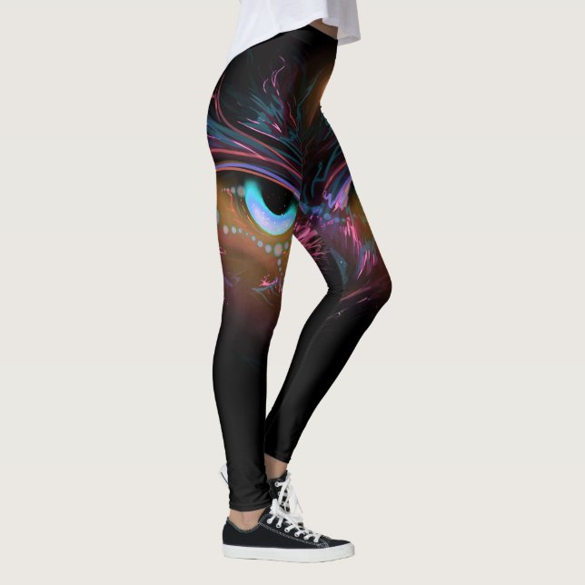 Cosmic Owl Leggins (Derecha)