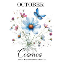 Cosmic Petals • Cuaderno de la Flor de Nacimiento 