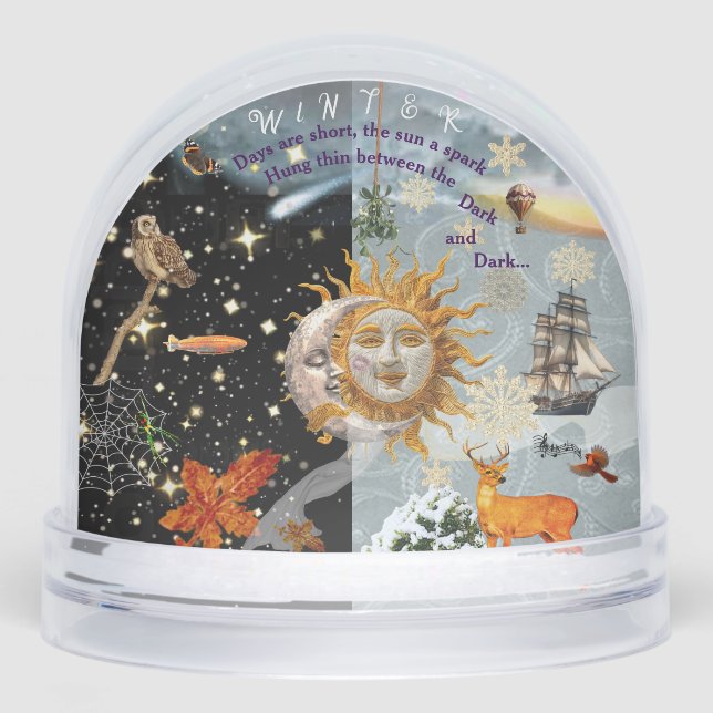 Cosmic Winter Snow Globe (Anverso)