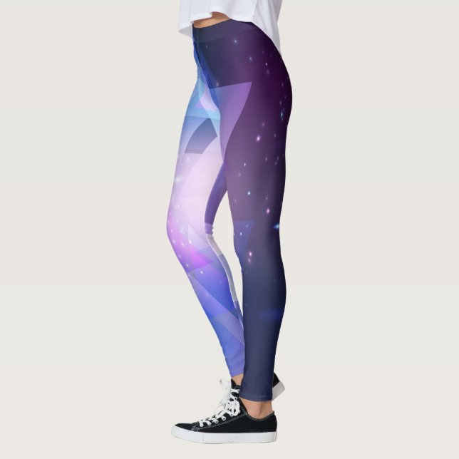 Cosmos Galaxy Design Leggings (Izquierda)