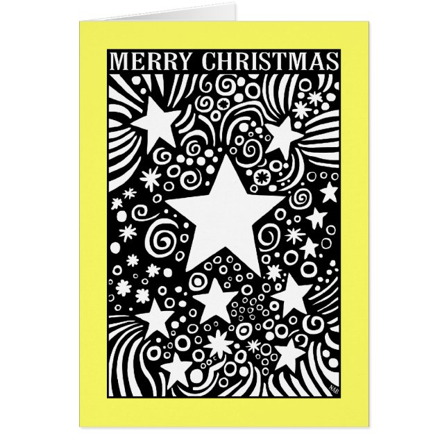 Cosmos navidades - II - Amarillo claro (Frente)