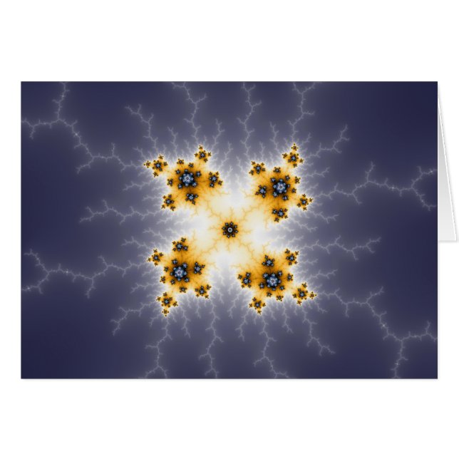 Cosmos - Tarjeta fractal (Anverso (Horizontal))