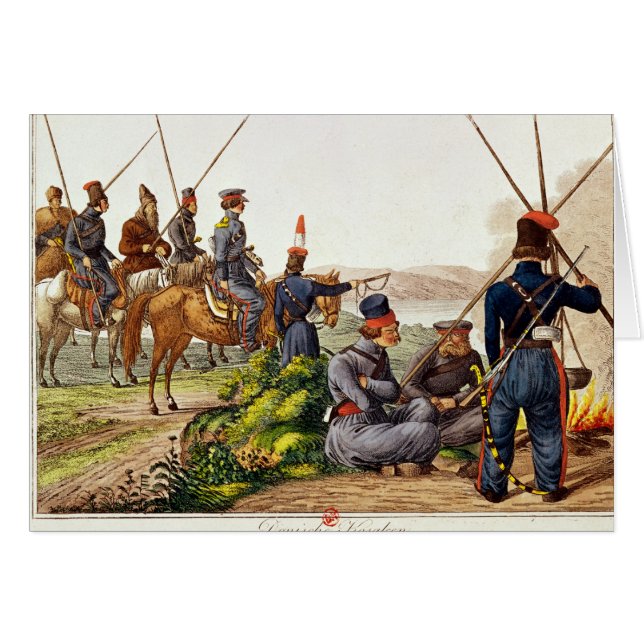 Cossacks de Don en 1814 (Anverso (Horizontal))