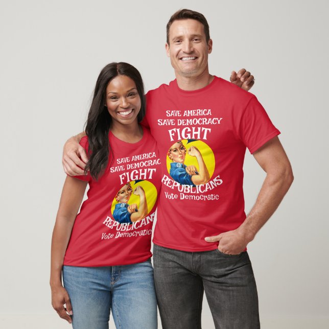 COST CAMISETAS TSA FEMA DOJ FV PARTIDO REPUBLICANO (Unisexo)
