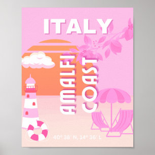 Costa Amalfitana, arte de viajes, viajes con perri