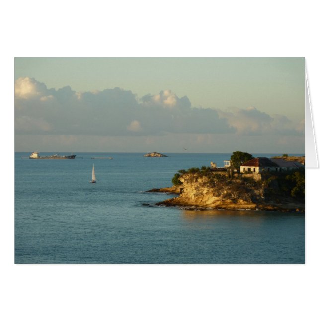 Costa Antigua Hermosa Isla Marítima (Anverso (Horizontal))