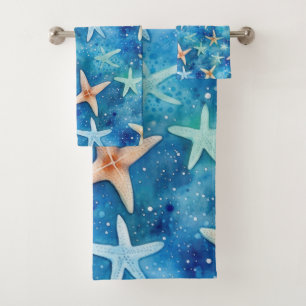 Costa Azul de Starfish & Seashells de inspiración