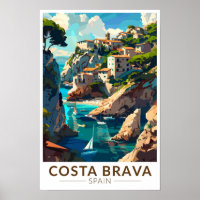 Costa Brava España Cataluña Viaje Arte Vintage
