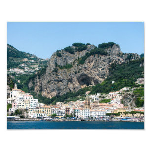 Costa de Amalfi, Italia - impresión de la foto