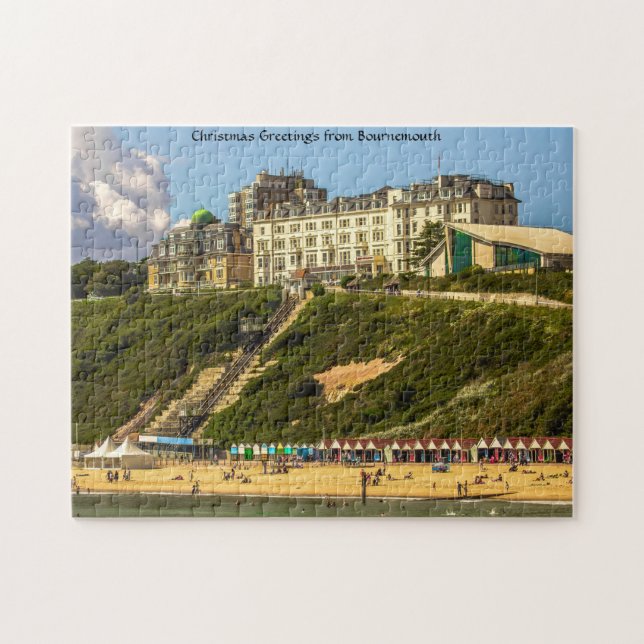 Costa de Bournemouth. rompecabezas (Horizontal)