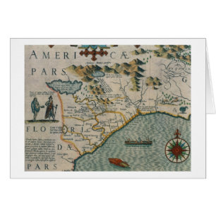 Costa de Carolina del Norte, detalle del mapa