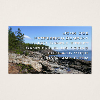 Costa de la isla Bar en el Parque Nacional Acadia