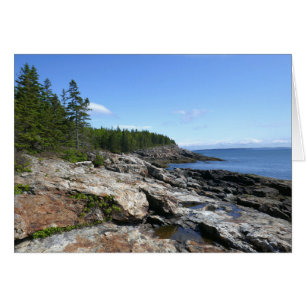 Costa de la isla Bar en el Parque Nacional Acadia