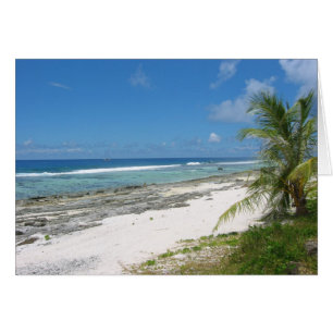 Costa de la tarjeta de Huahine