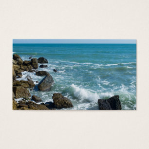 Costa de mar rocosa