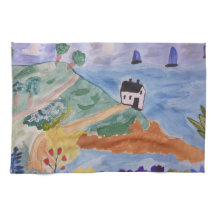 Costa de Verano y toalla de té con flores