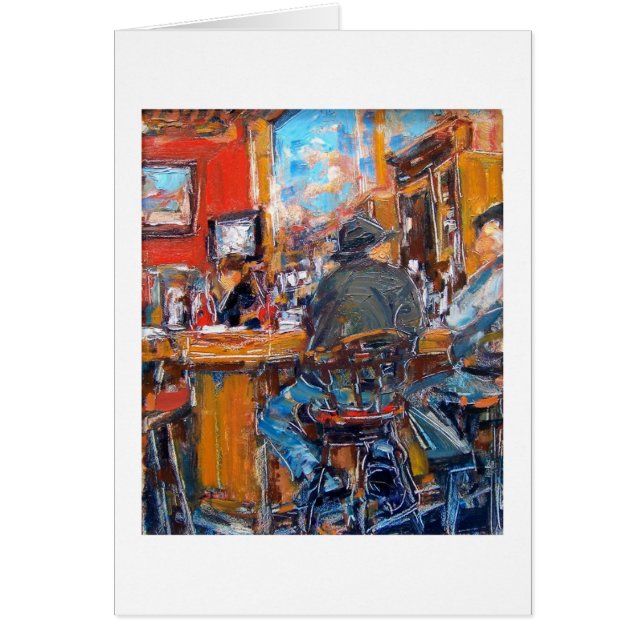 "Costa del café" por Linda Mitchell (Frente)