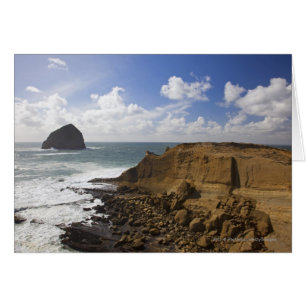 Costa del Pacífico de Oregón Rocoso en Ciudad del 
